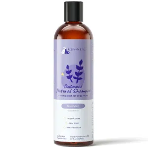 10% OFF: Kin Kind Oatmeal Lavender Natural Cats & Dogs Shampoo 12oz