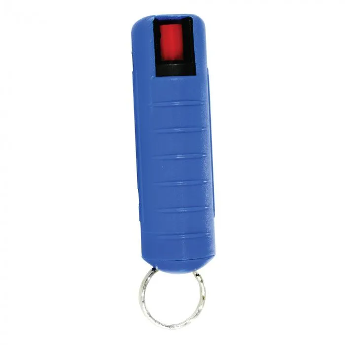 15) 1/2 oz Streetwise Blue Hard-Case 18% Pepper Spray with Counter Display Option