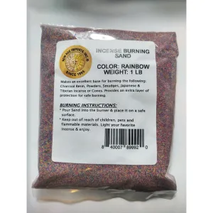 1lb Incense Burning Rainbow Sand