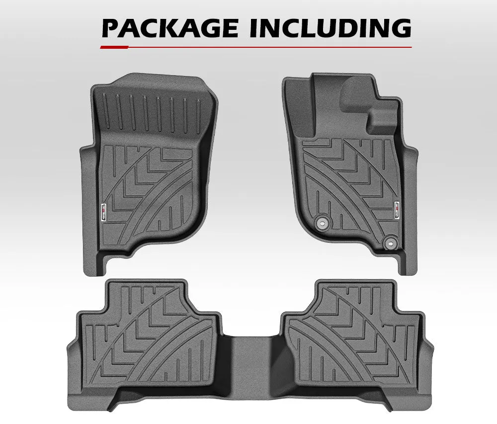 3D TPE Car Floor Mats for Mitsubishi Pajero Sport MY 2015-2023