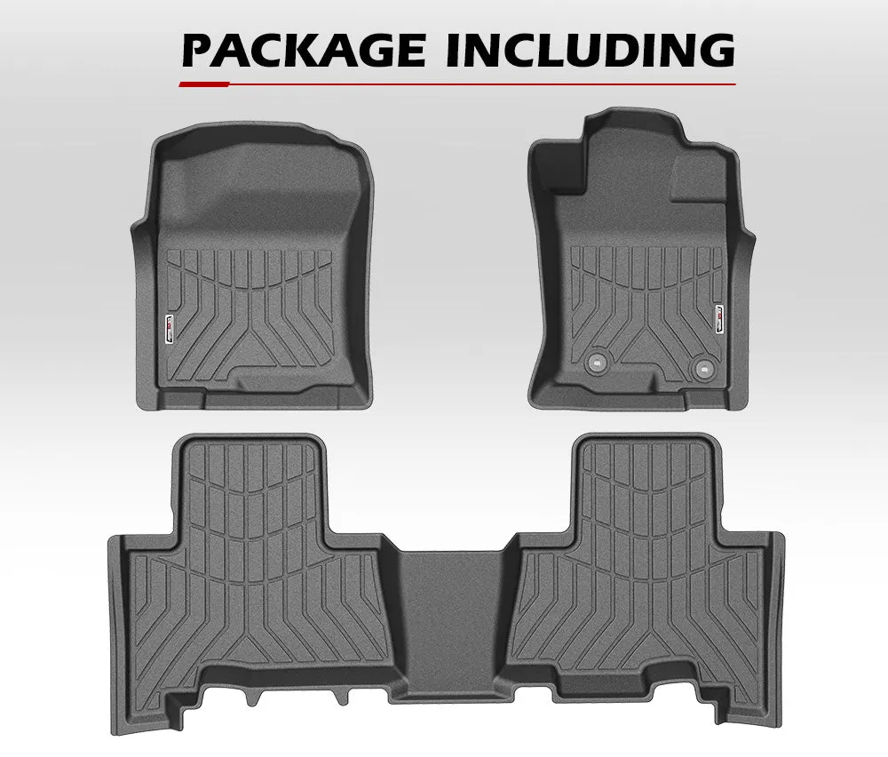 3D TPE Car Floor Mats for Toyota Landcruiser Prado 150 MY 2013-Current (Automatic Transmission Models ONLY)