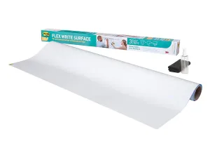 3M Post-It Flex Write Surface, The Permanent Marker Whiteboard Surface 90 x 120cm (MMM-FWS4x3)