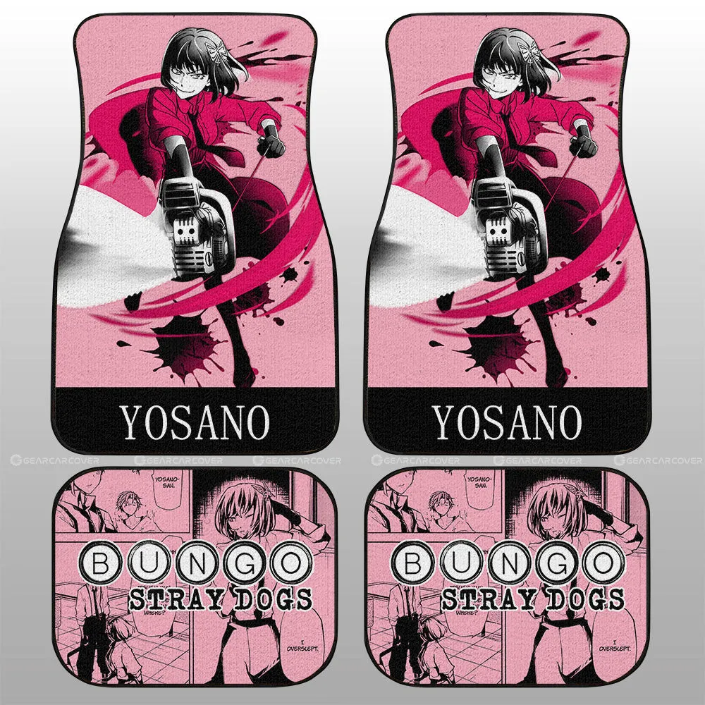 Akiko Yosano Car Floor Mats Custom Car Accessories