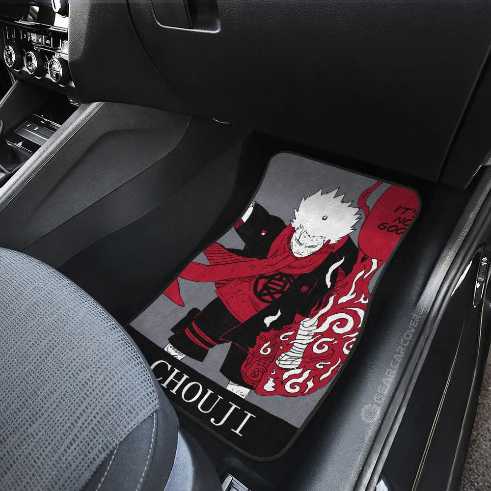 Akimichi Chouji Car Floor Mats Custom Anime Car Accessories Manga Color Style