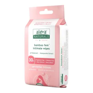 Aleva Naturals Bamboo Fem Intimate Wipes (30 count)