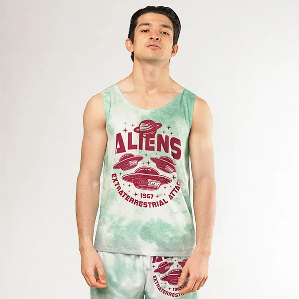 Alien Attack UNISEX TANK TOP