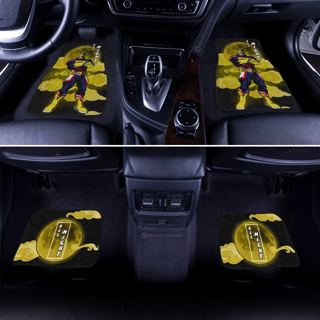 All Might Car Floor Mats Custom Car Interior Accessories