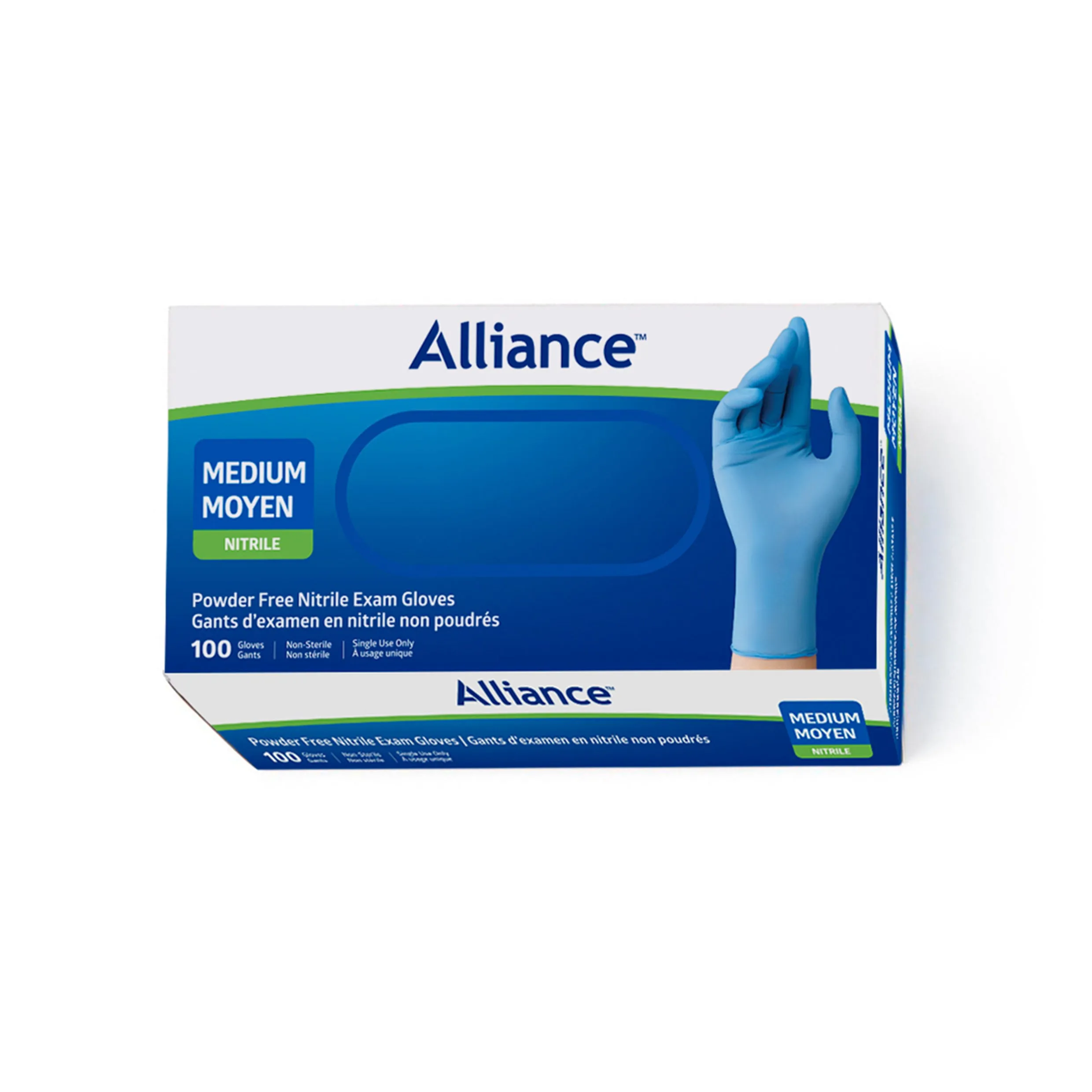 Alliance Nitrile Powder Free Examination Gloves