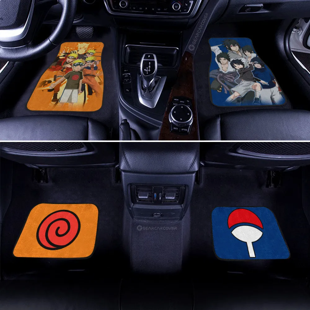 And Sasuke Car Floor Mats Custom Anime Car Accessories