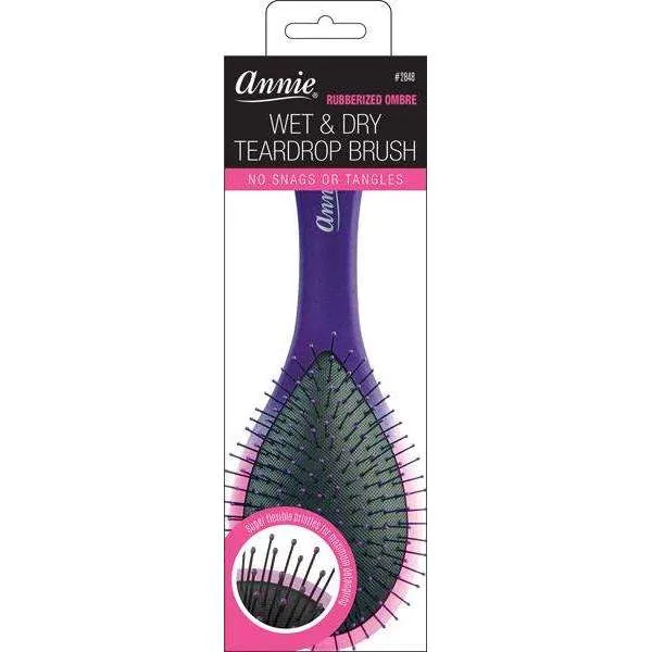 Annie Teardrop Wet & Dry Ombre Brush Purple