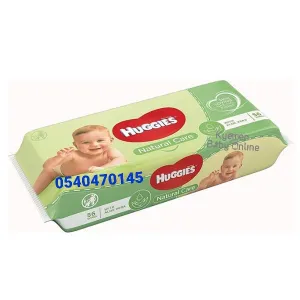 Baby Wipes (Huggies Natural Care With Aloe Vera)