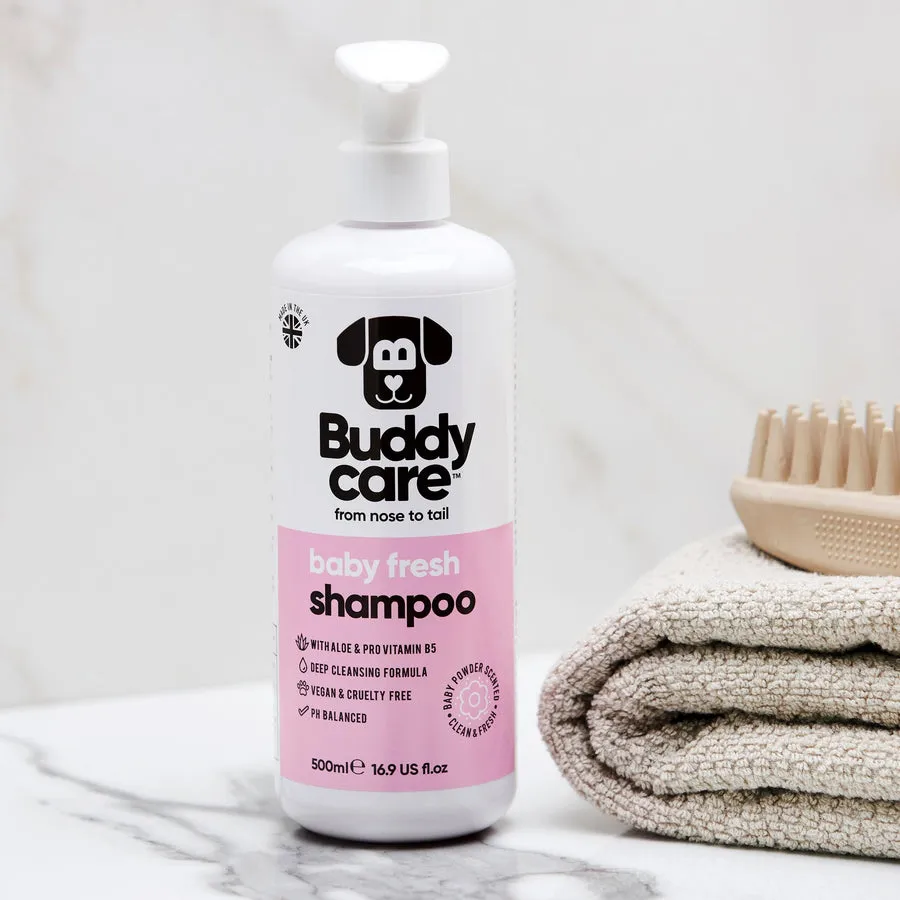 Buddycare | Baby Powdered Scent Fresh Shampoo for Dogs - 500ml