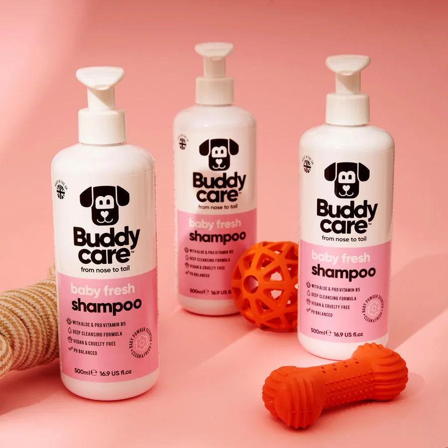 Buddycare | Baby Powdered Scent Fresh Shampoo for Dogs - 500ml