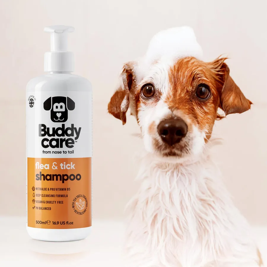 Buddycare | Flea & Tick Shampoo for Dogs - 500ml