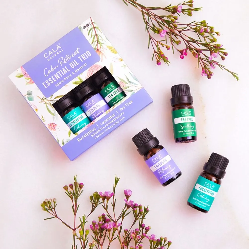 Cala Essential Oils: Calm Retreat Trio