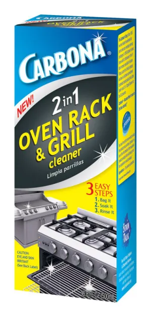 Carbona No Scent 2-in-1 Oven Rack and Grill Cleaner 16.8 oz Liquid