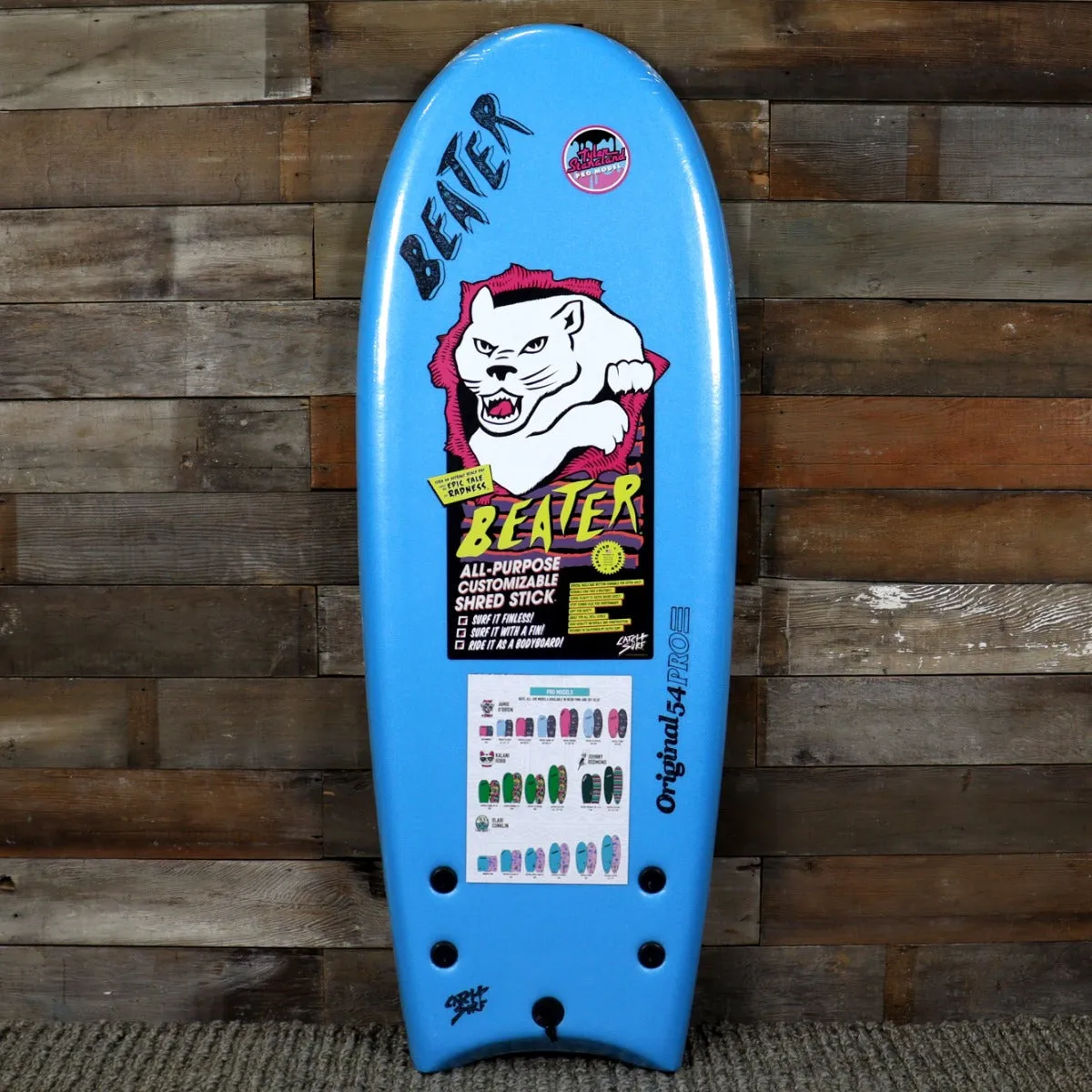 Catch Surf Beater Original 54 Pro × Tyler Stanaland 4'6 x 20 x 2 ½ Surfboard - Cool Blue