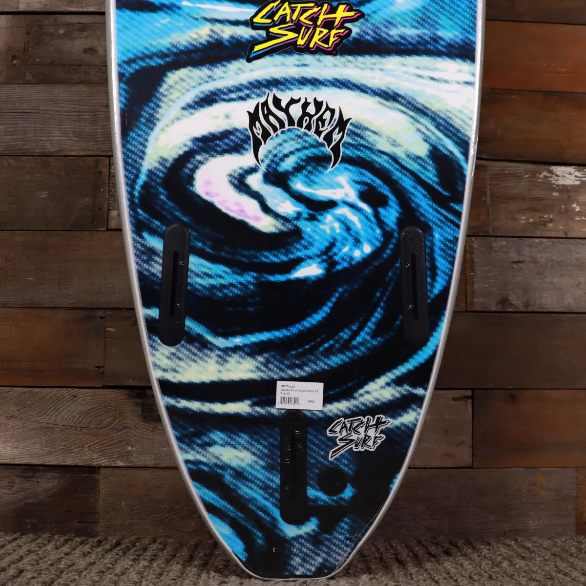 Catch Surf Odysea × Lost Crowd Killer 7'2 x 21 ¾ x 3 Surfboard - Grey