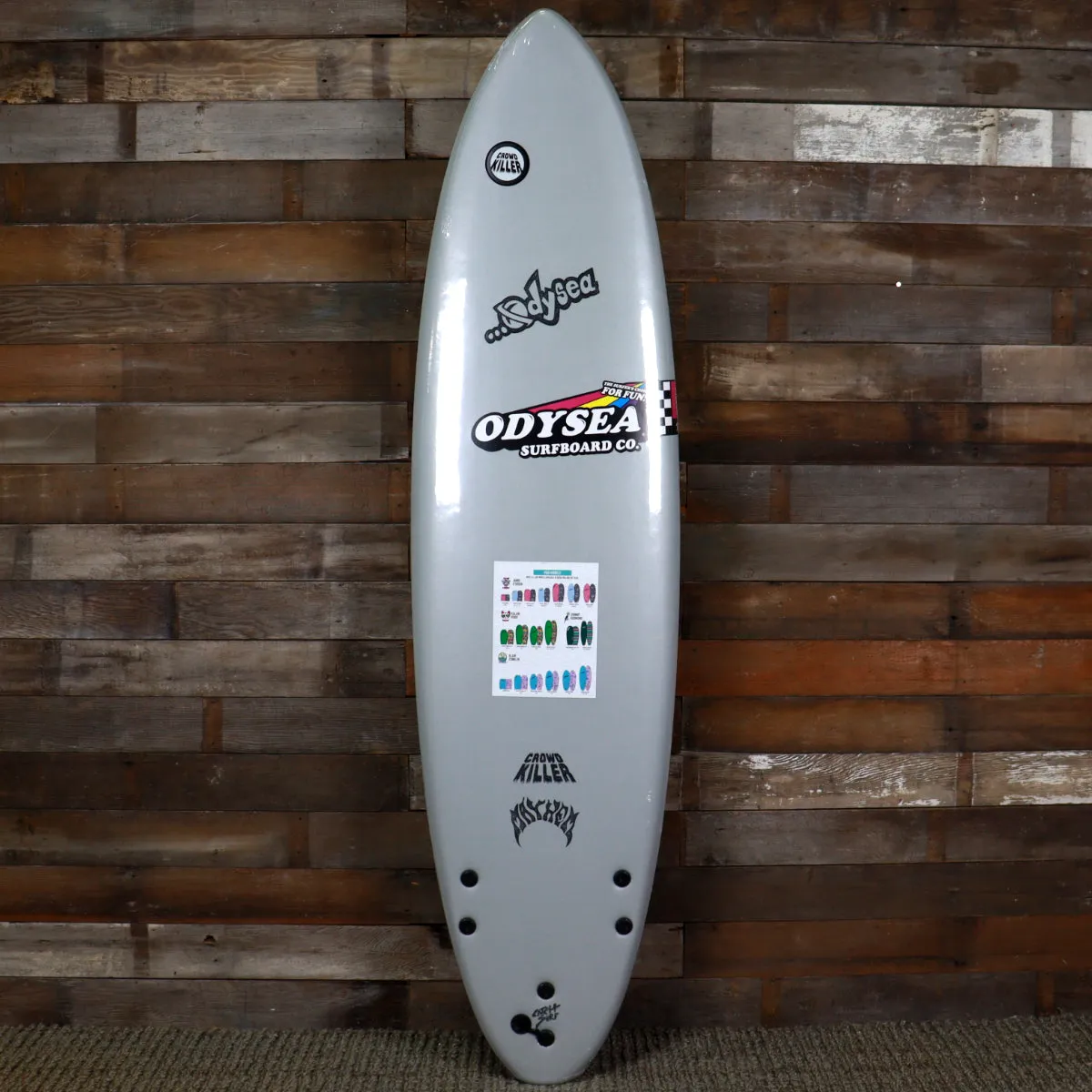 Catch Surf Odysea × Lost Crowd Killer 7'2 x 21 ¾ x 3 Surfboard - Grey