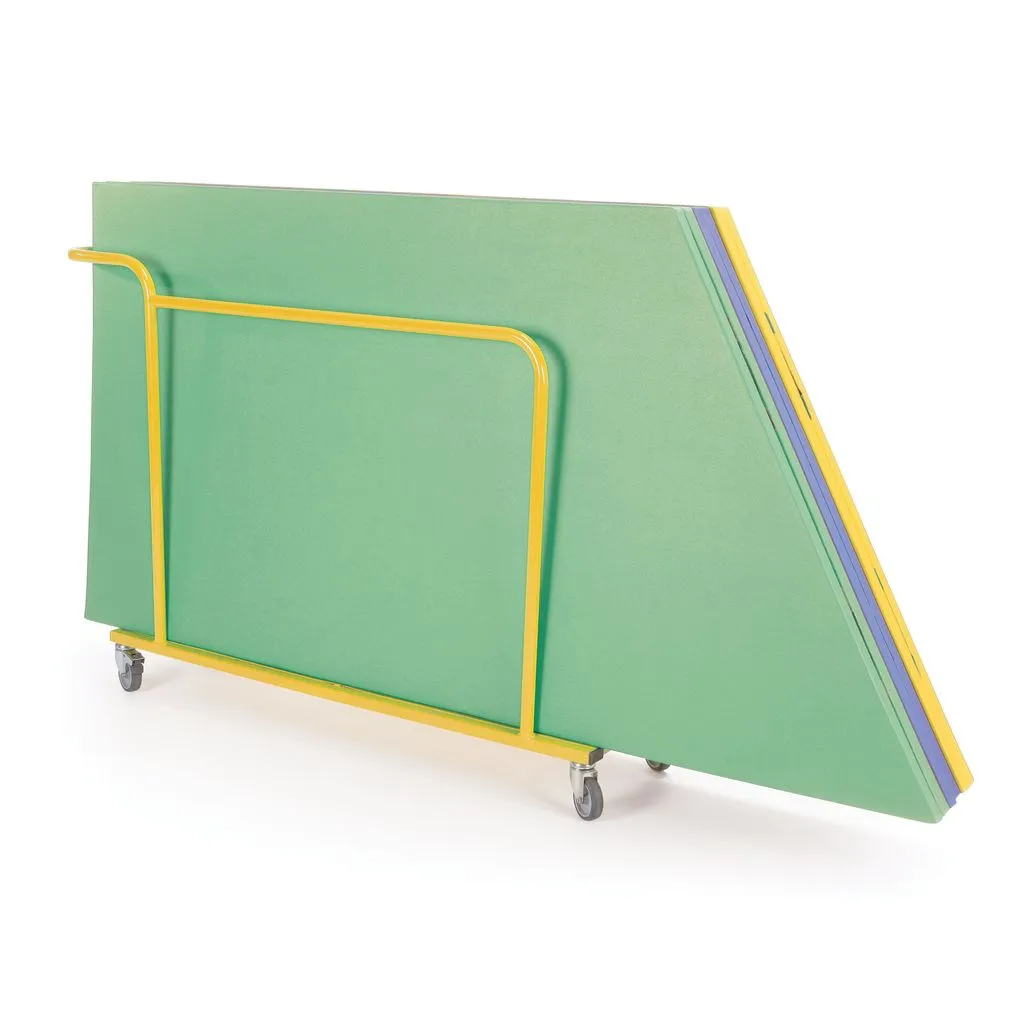 CLIMBING FRAME MAT SET AND TROLLEY