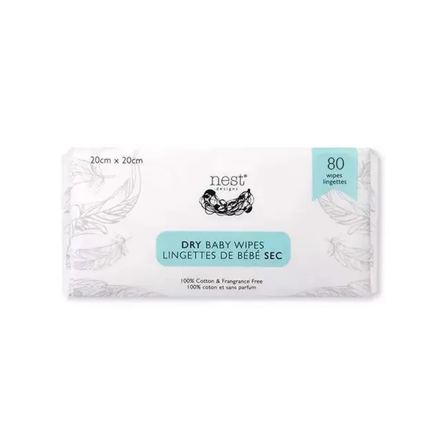 Cotton Dry Baby Wipes