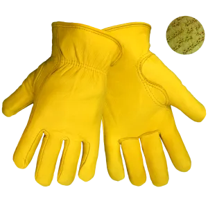 Deerskin Leather Drivers gloves, 3200D Premium Grade With Keystone Thumb