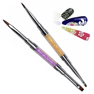 Designer Nail Art Brushes Double Ended