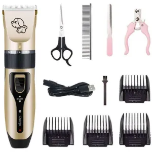 Dog Clippers with Comb Guides Scissors Nail Kits