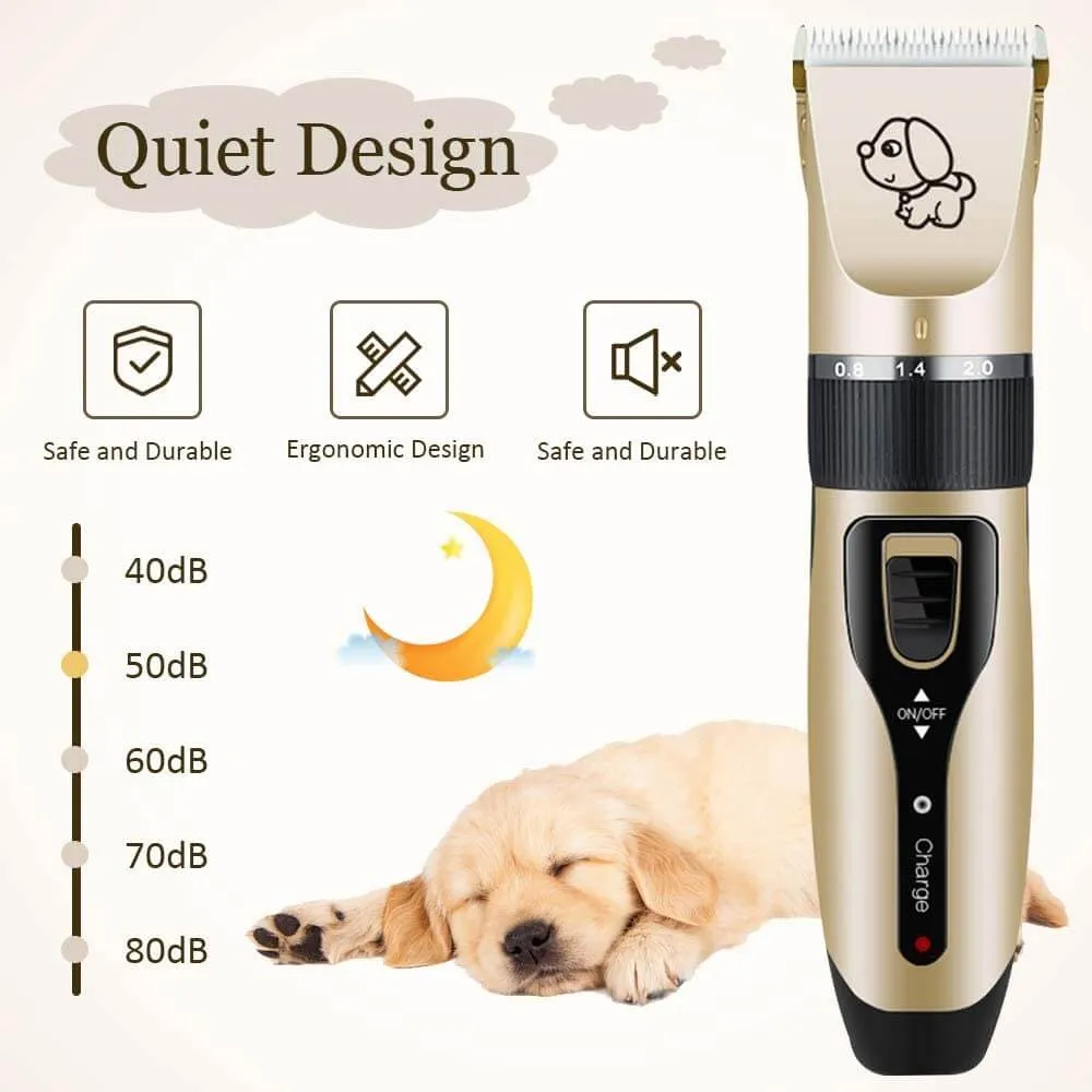 Dog Clippers with Comb Guides Scissors Nail Kits