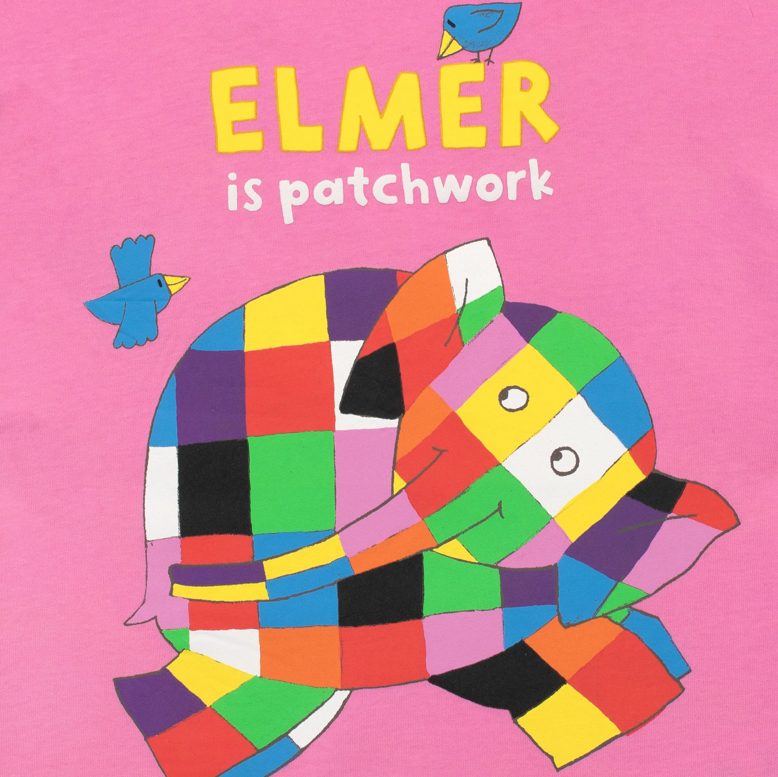 Elmer the Patchwork Elephant T-Shirt