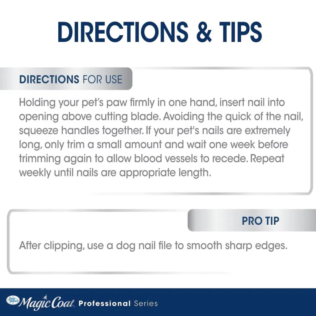 Four Paws Magic Coat Professional Series Large Nail Clipper for Dogs