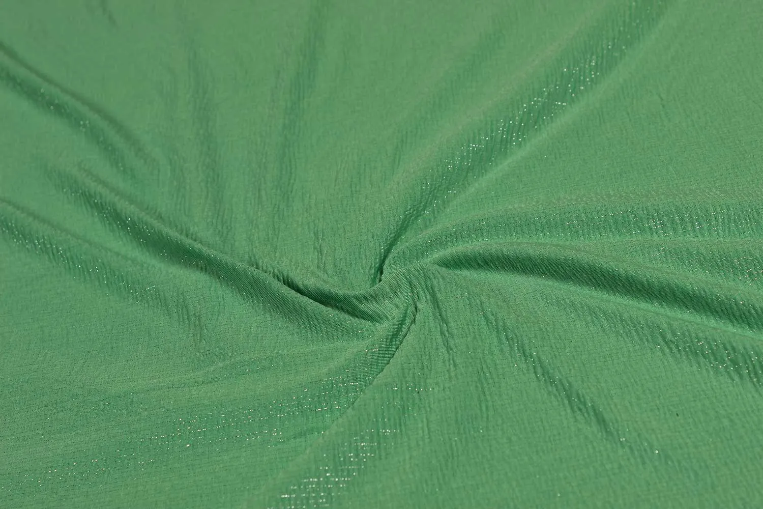 Green Knitted Fabric