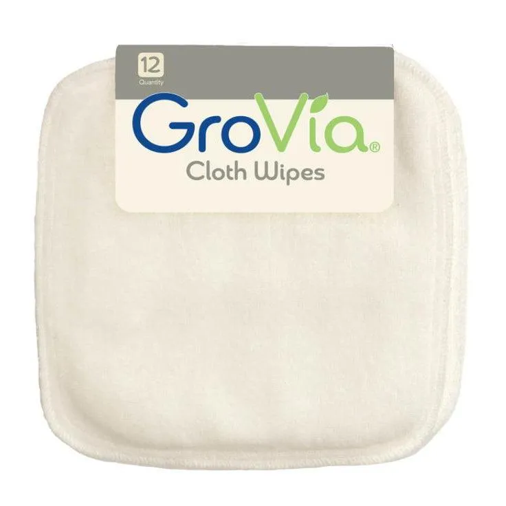 GroVia Reusable Cloth Wipes