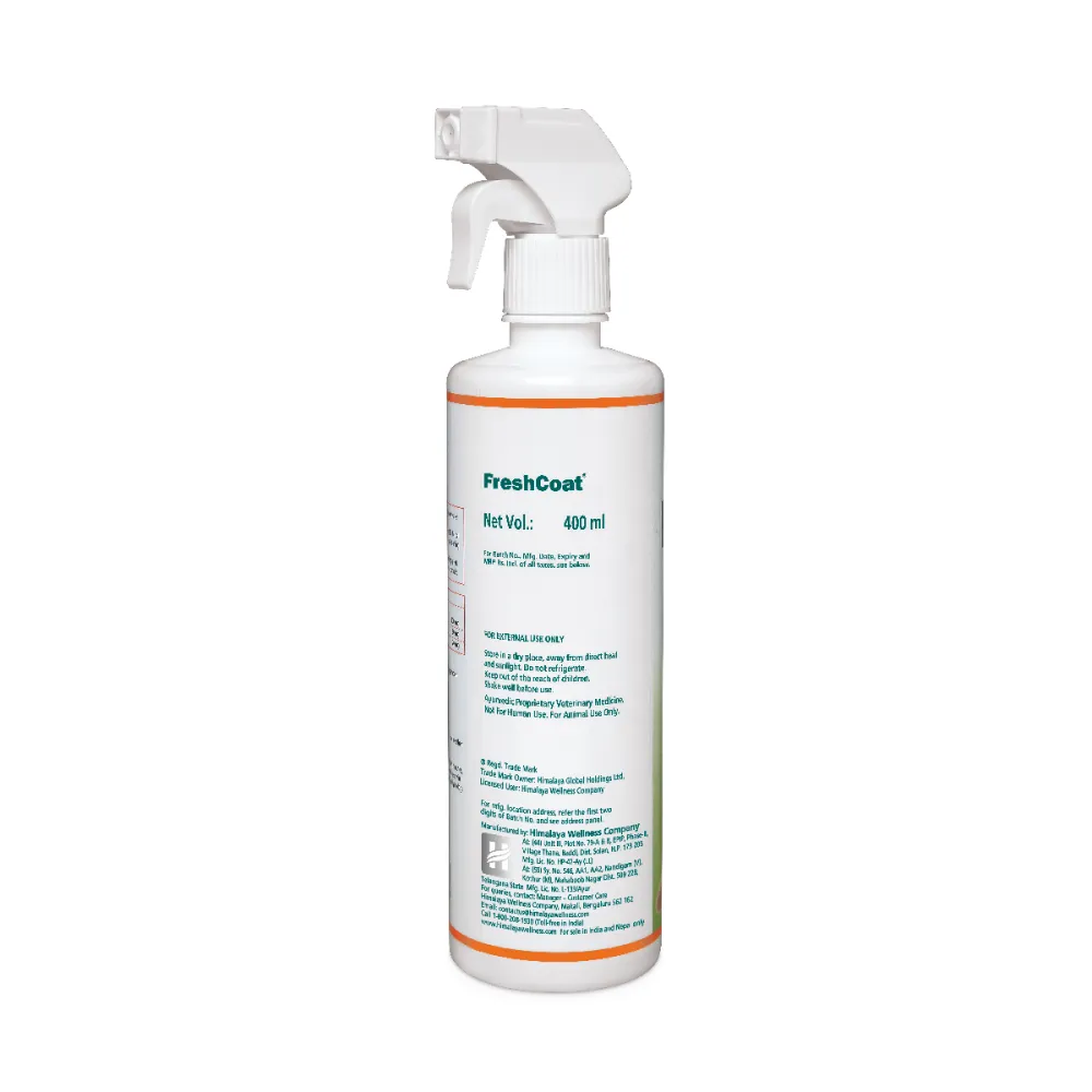 Himalaya Fresh Coat No Rinse Spray for Dogs and Cats