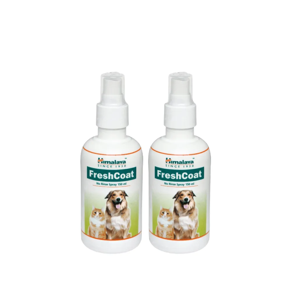 Himalaya Fresh Coat No Rinse Spray for Dogs and Cats