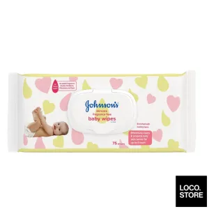 Johnsons Baby Skincare Wipes Fragrance Free 75S