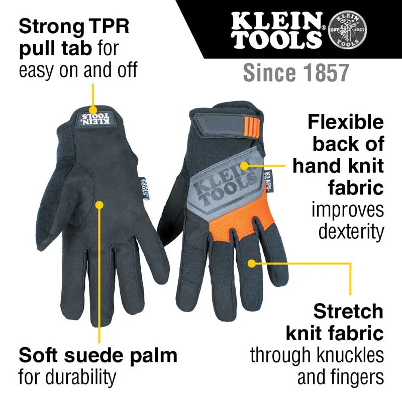 Klein Tools General Purpose Gloves, Large