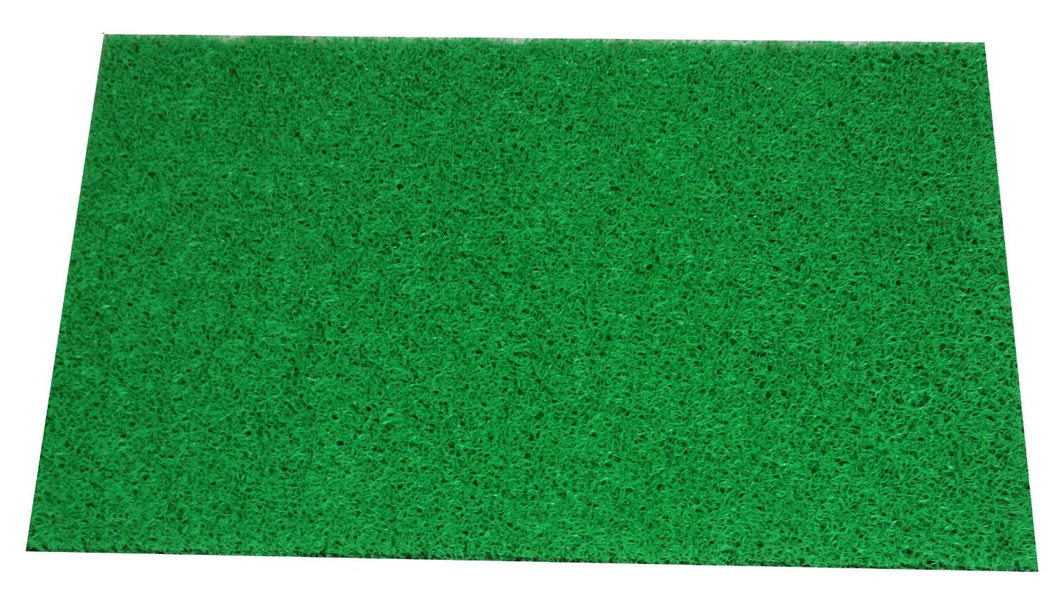 Kuber Industries Doormat for Home Entrance | Anti Slip & Waterproof Rubber Noodle Mat with Cushion for Outdoor | Heavy Duty Main Door Mat | Paydan | Chavitti | Paudan | Foot Mat (39 x 27 Inch) (Green)