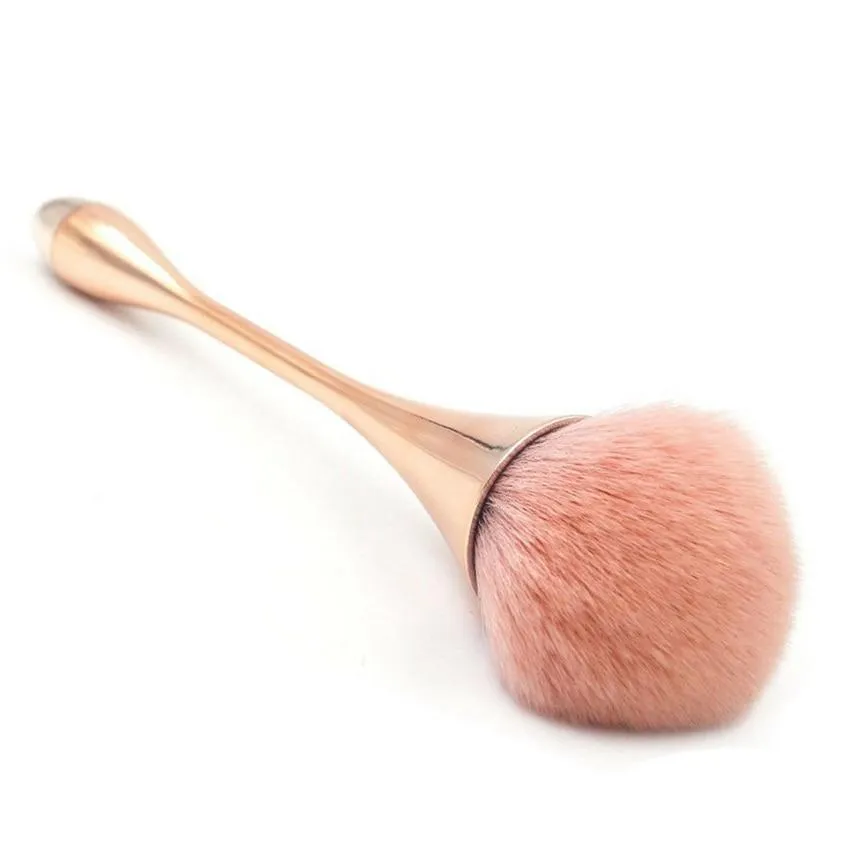 Large Rose Gold Professional Makeup Brush