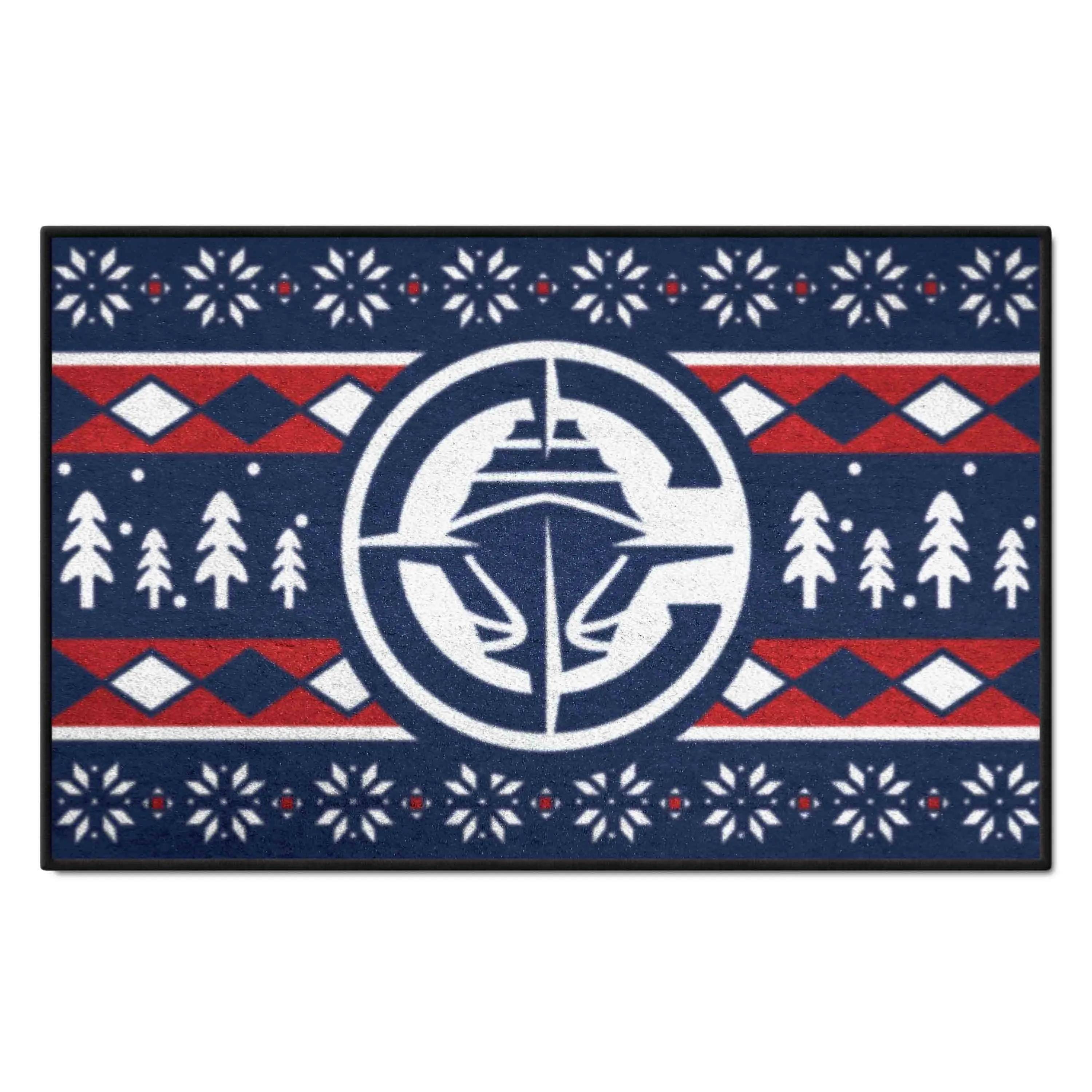 Los Angeles Clippers Holiday Sweater Starter Mat Accent Rug - 19in. x 30in.