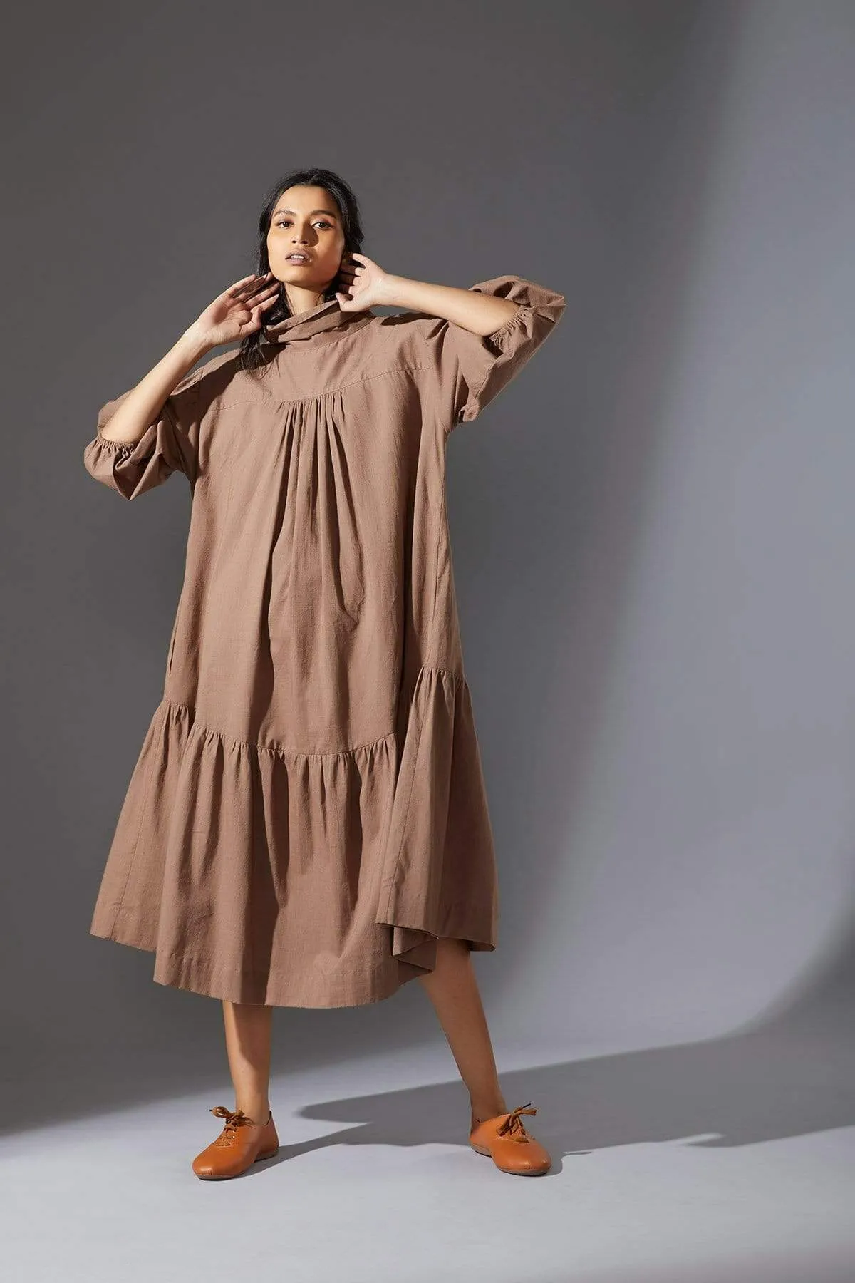 Mati New Praci Beige Dress (Ready to Ship)