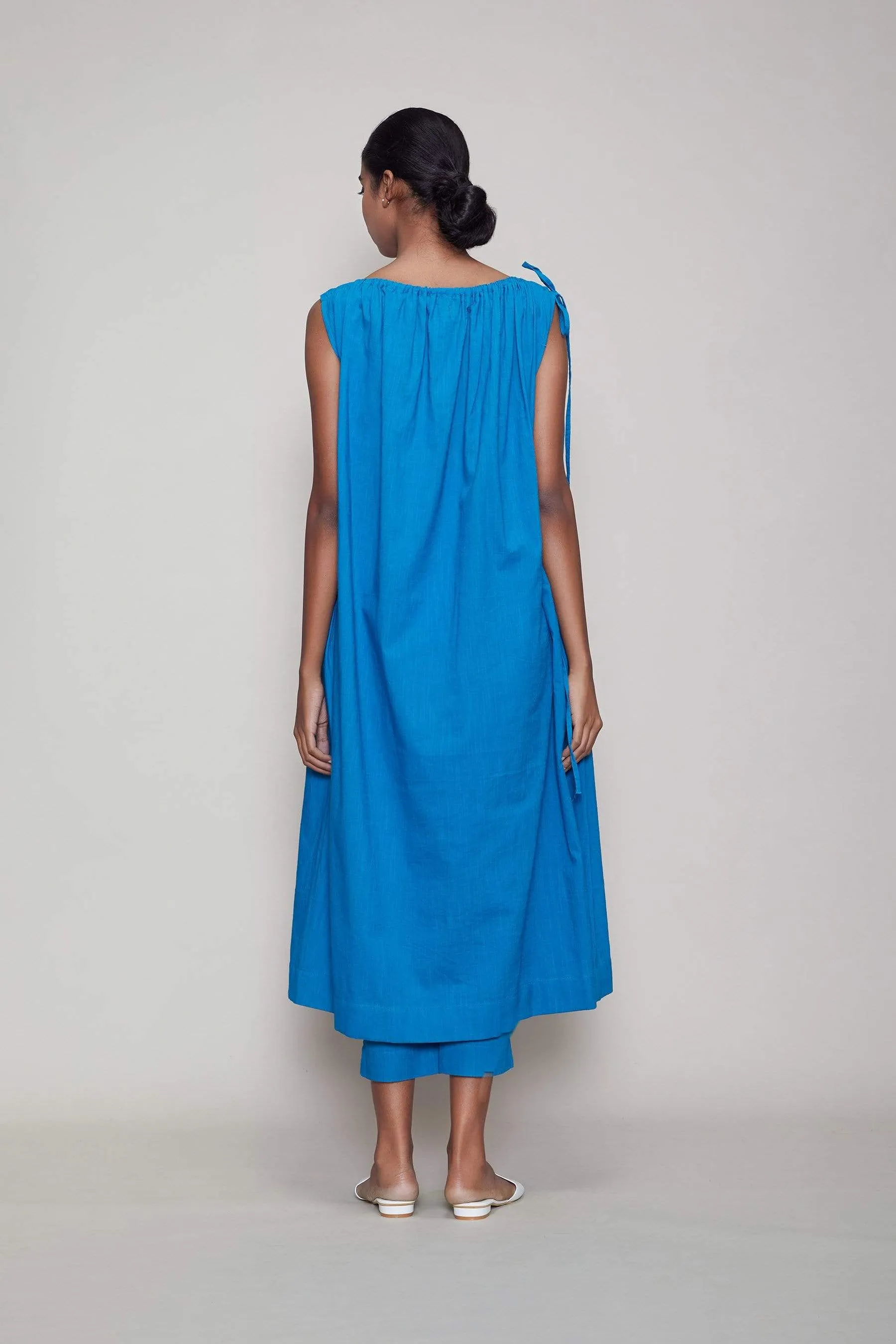 Mati Yupa Aakaar Dress - Blue