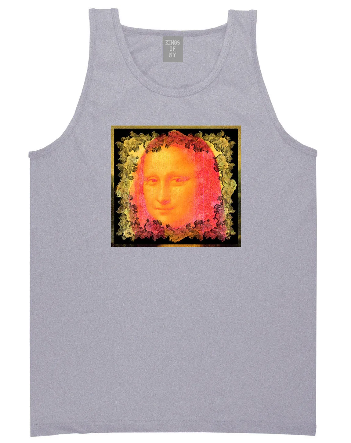 Mona Lisa Painting Art Tank Top