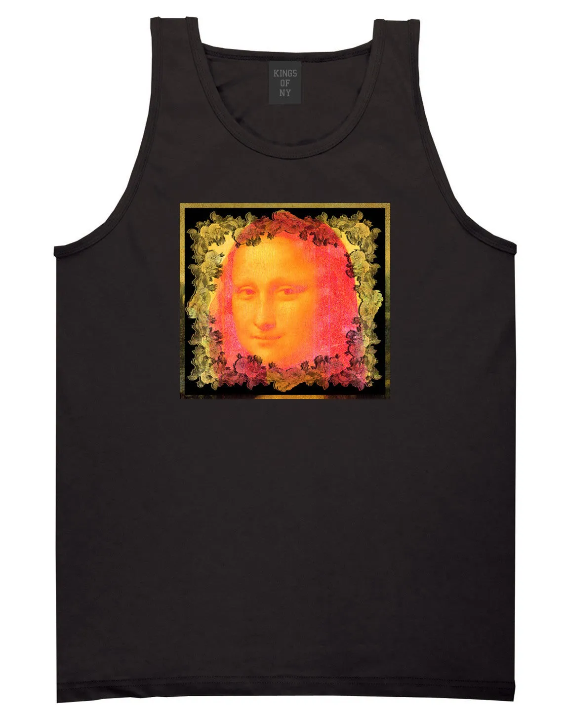 Mona Lisa Painting Art Tank Top