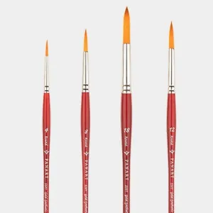 PANART ECHO SYNTHETIC LH BRUSH SET BR-4,8,10,14