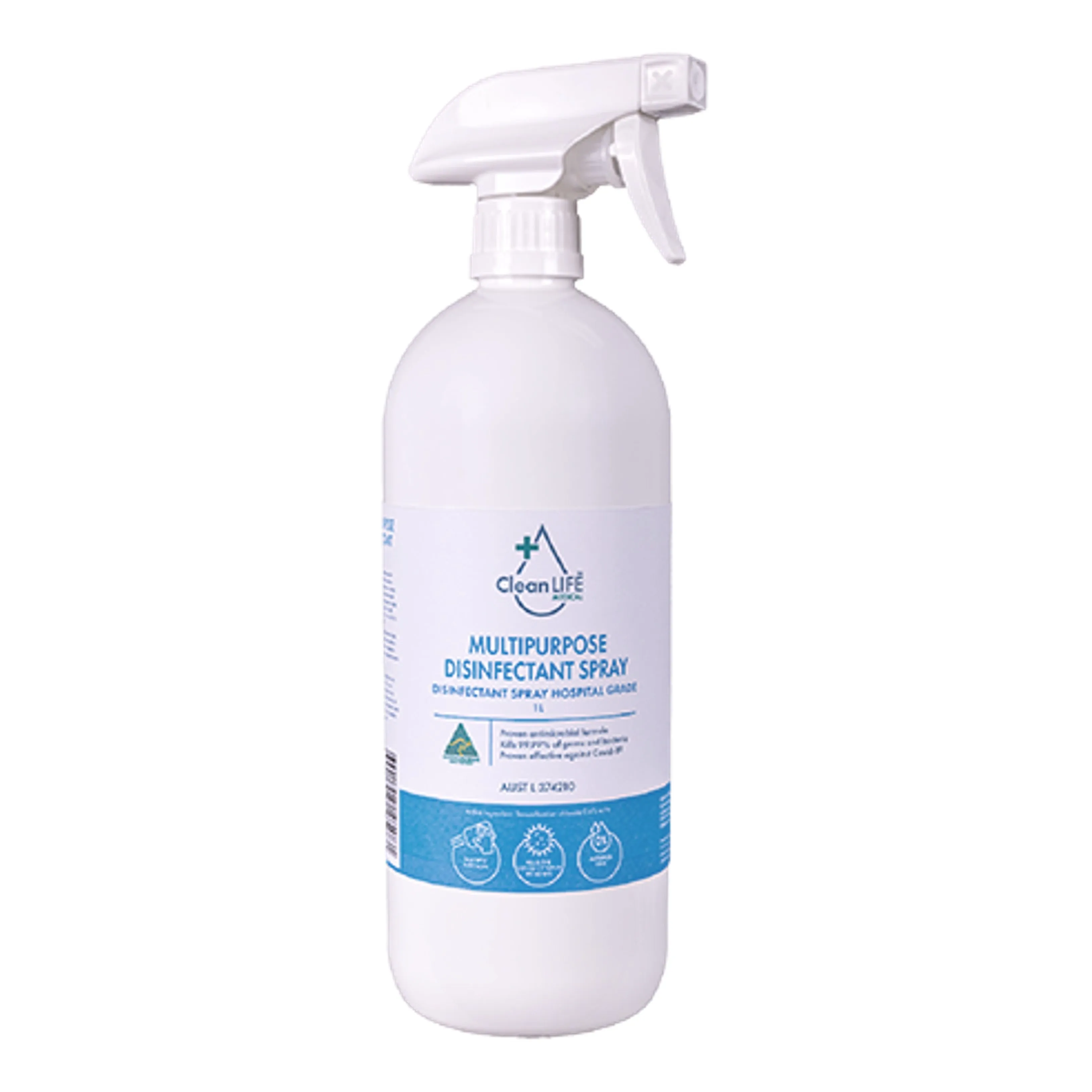 Plastic-Free Disinfectant and Detergent