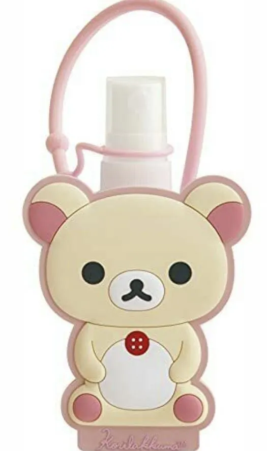 Rilakkuma Etiquette Item Spray Bottle Holder or Nail Clipper