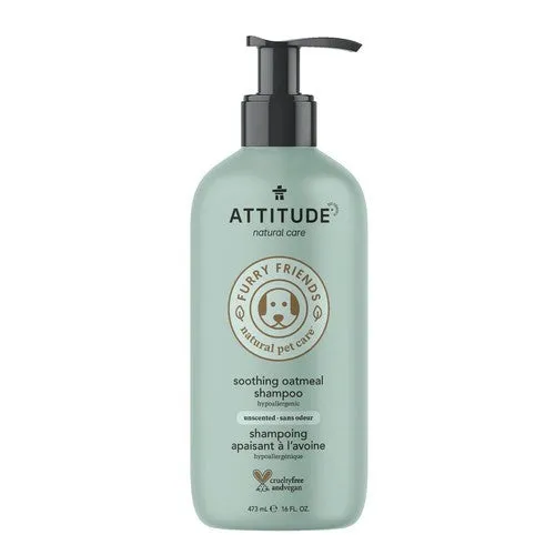 Soothing Oatmeal Shampoo Unscented 16 Oz By Attitude