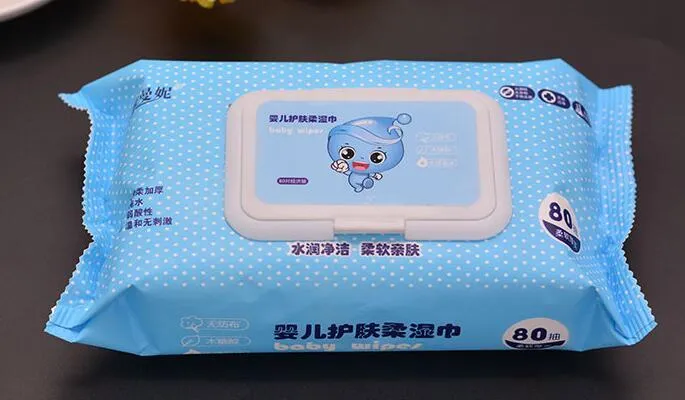 Super soft baby wipes