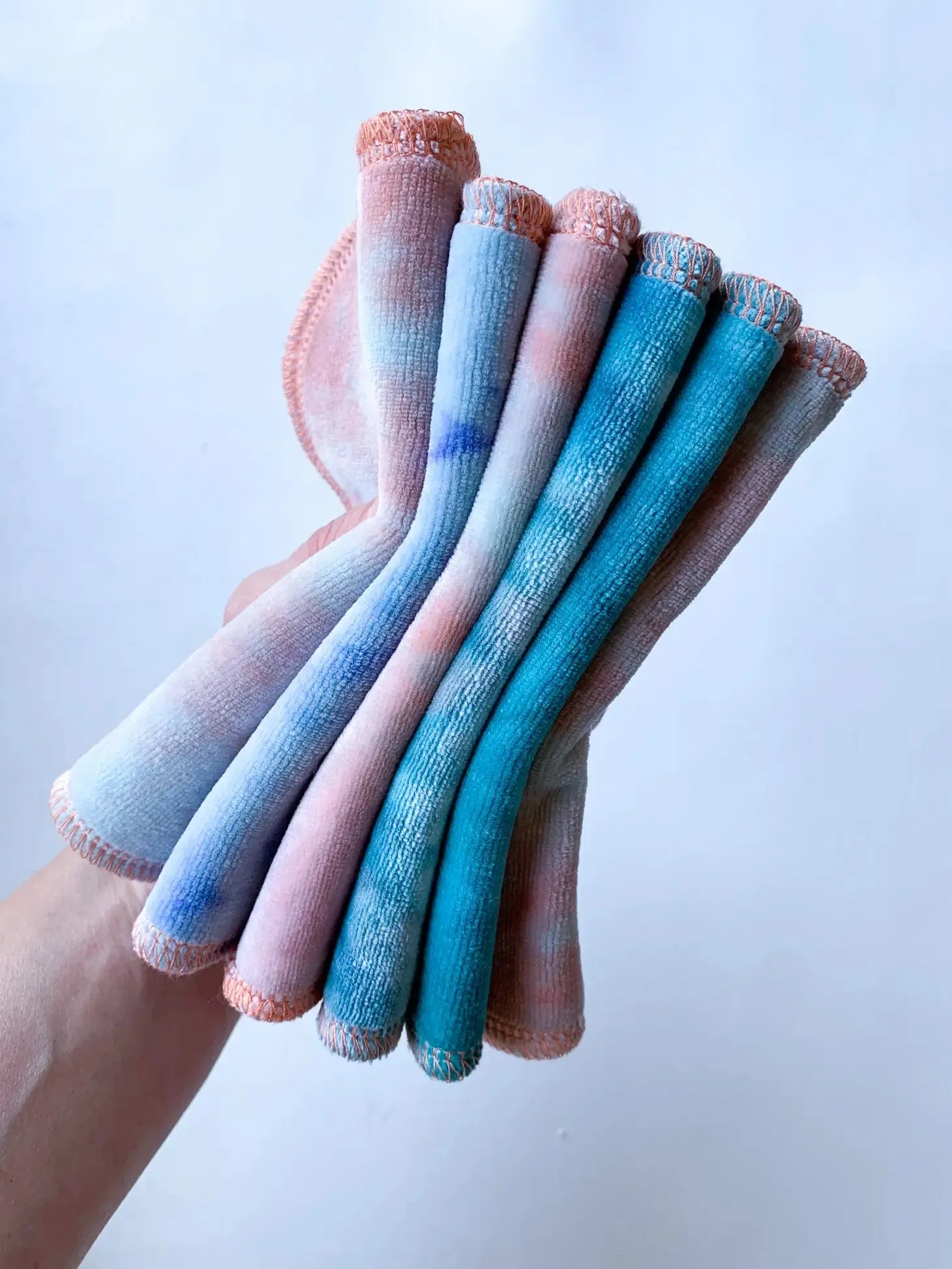 Unicorn 6-pack Tie Dye Organic Wipes